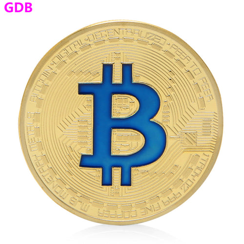 Rare color bitcoin BTC